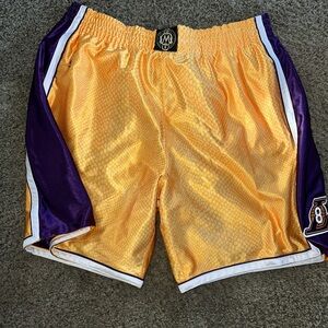 Mitchell & Ness Kobe Bryant hall of fame premium reversible shorts